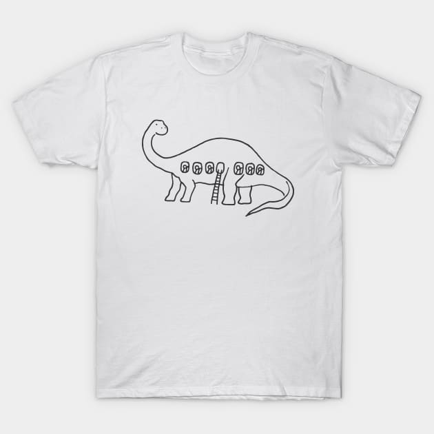 dinobus - noodle tee T-Shirt by noodletee